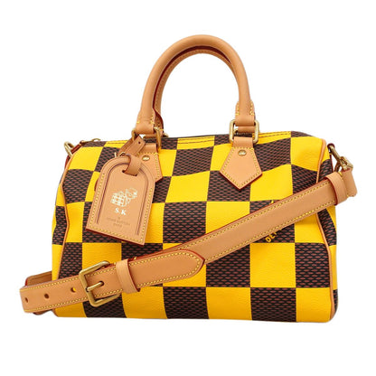 Louis Vuitton Handbag Damier Pop Speedy Bandouliere 25 Joanne Matte 2-Way