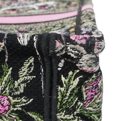 Dior Tote Book Canvas Black Multicolor — view 6