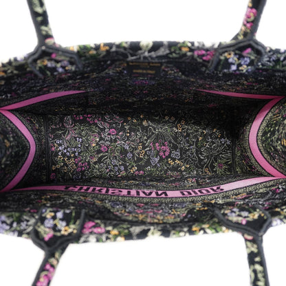 Dior Tote Book Canvas Black Multicolor — view 4
