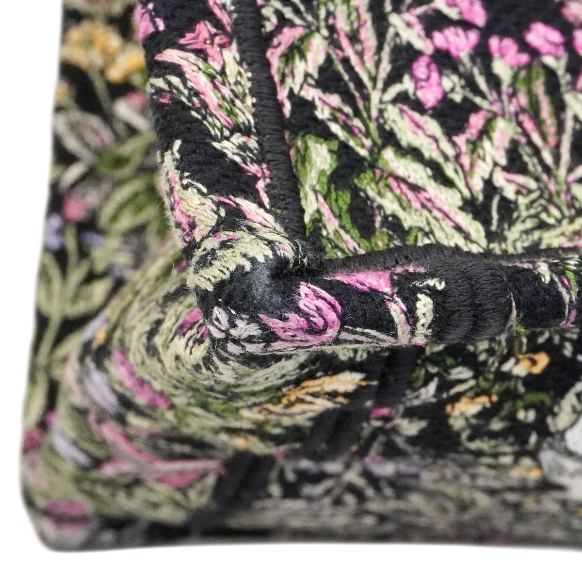 Dior Tote Book Canvas Black Multicolor — view 7