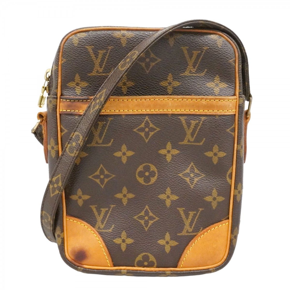Louis Vuitton Shoulder Bag Monogram Danube Brown