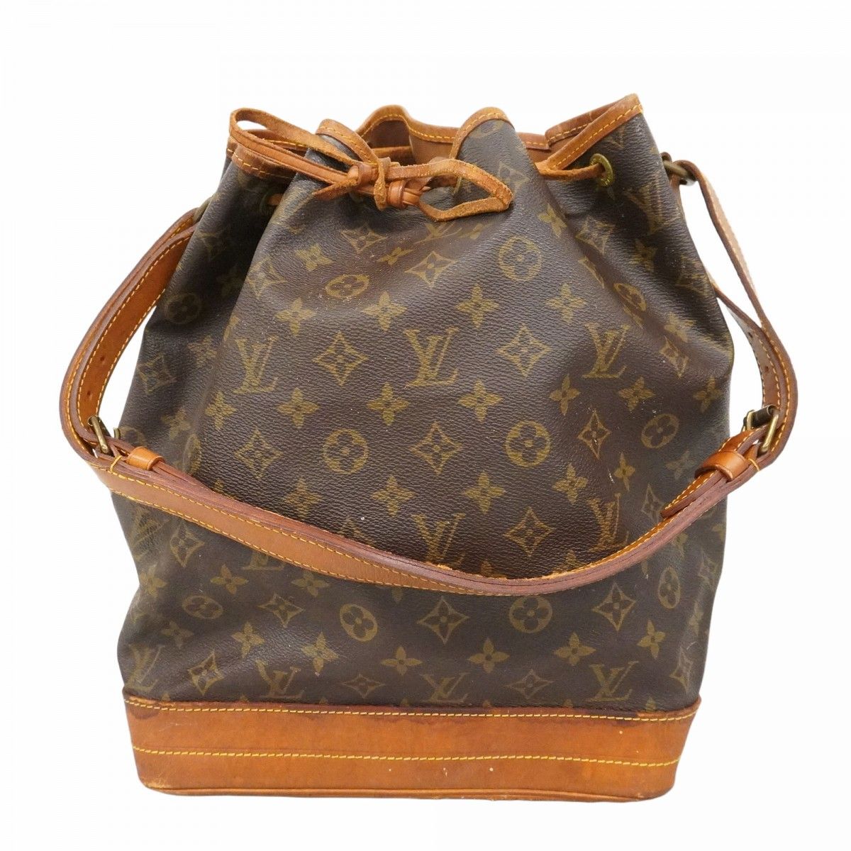 Louis Vuitton Shoulder Bag Monogram Noe Brown