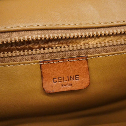 Celine Shoulder Bag Macadam Brown Gold — view 5
