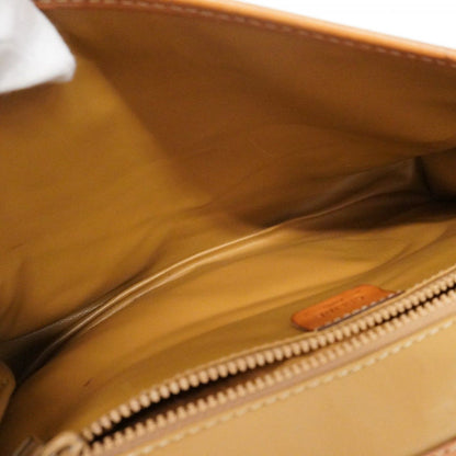 Celine Shoulder Bag Macadam Brown Gold — view 4