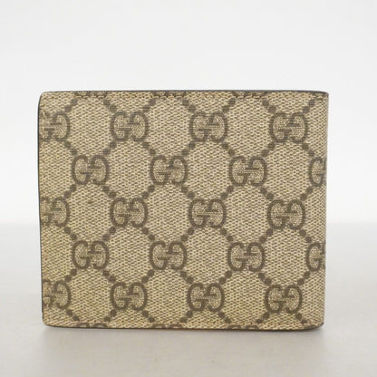 Gucci Wallet GG Supreme Neo Vintage Beige Brown Gold — view 9