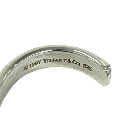 Tiffany & Co Narrow Bangle 925 Sterling Silver Bracelet — view 4