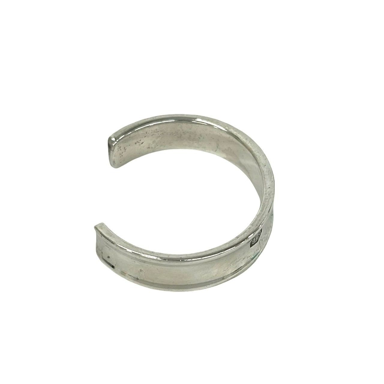 Tiffany & Co Narrow Bangle 925 Sterling Silver Bracelet — view 6