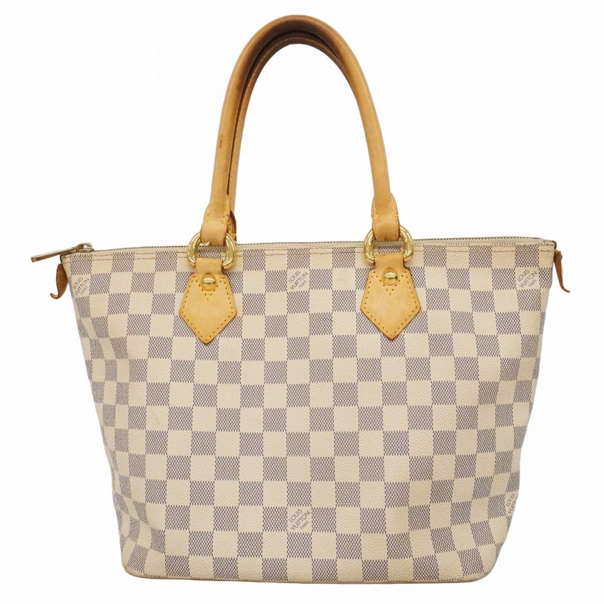 Louis Vuitton Tote Damier Azur Saleya PM White