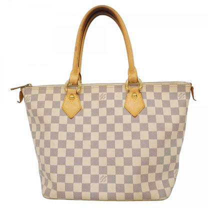 Louis Vuitton Tote Damier Azur Saleya PM White