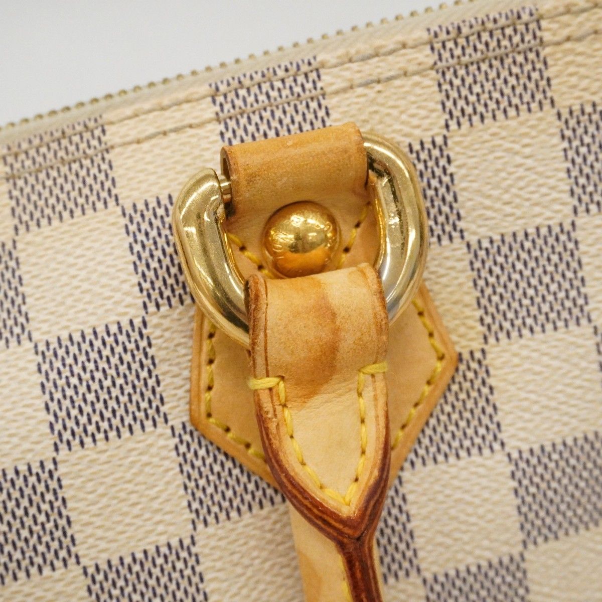 Louis Vuitton Tote Damier Azur Saleya PM White — view 8