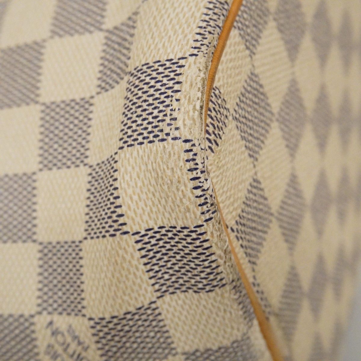 Louis Vuitton Tote Damier Azur Saleya PM White — view 6