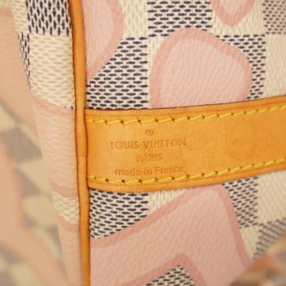 Louis Vuitton Handbag Damier Azur Tahiti Speedy Bandouliere 30 White Rosevalerin — view 5