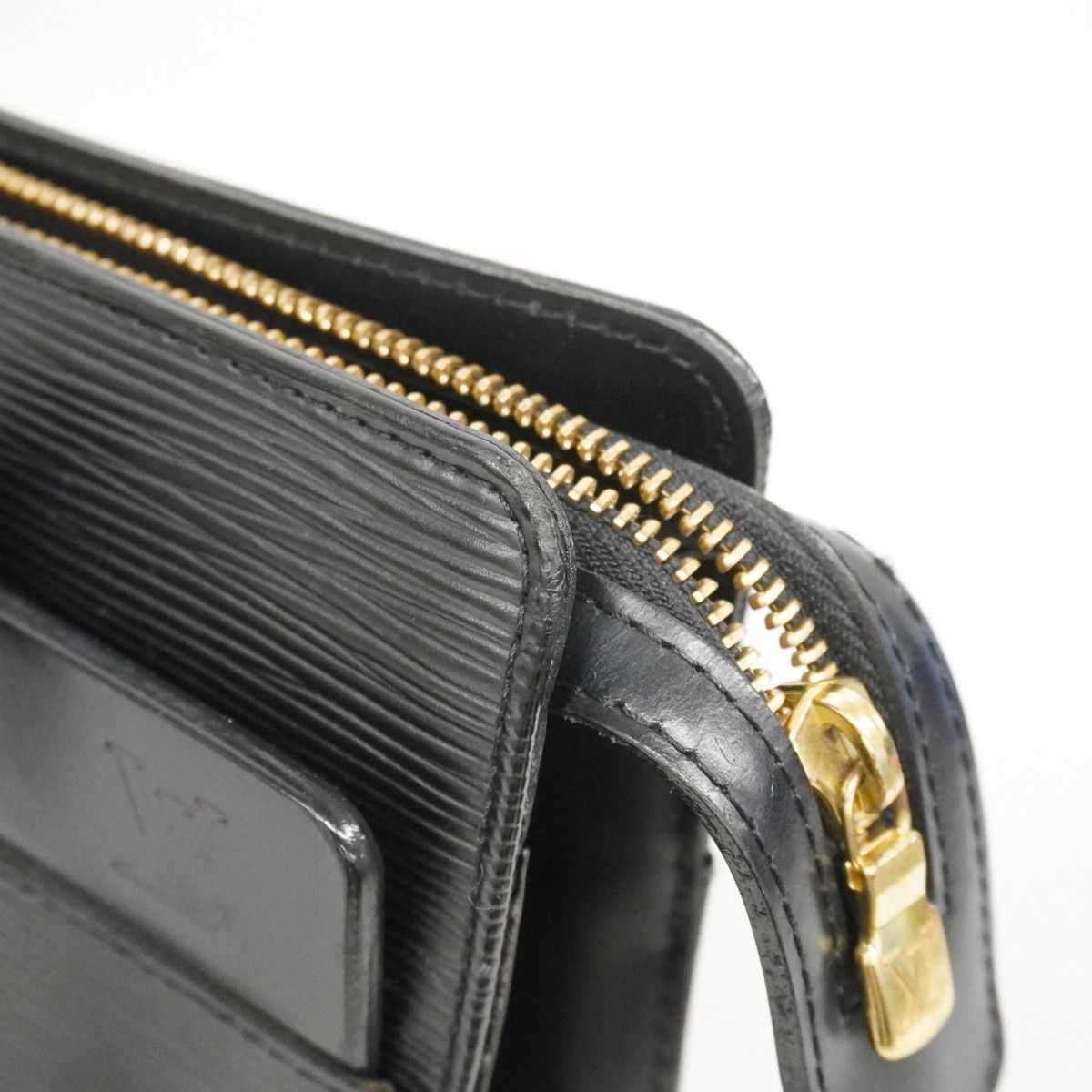 Louis Vuitton Tote Epi Croisette PM Noir — view 7