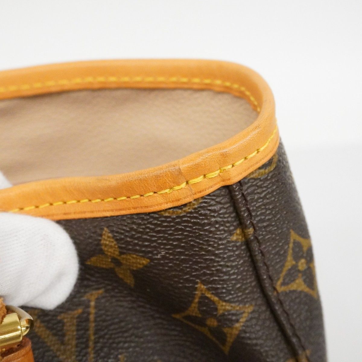 Louis Vuitton Tote Monogram Bucket PM Brown — view 7