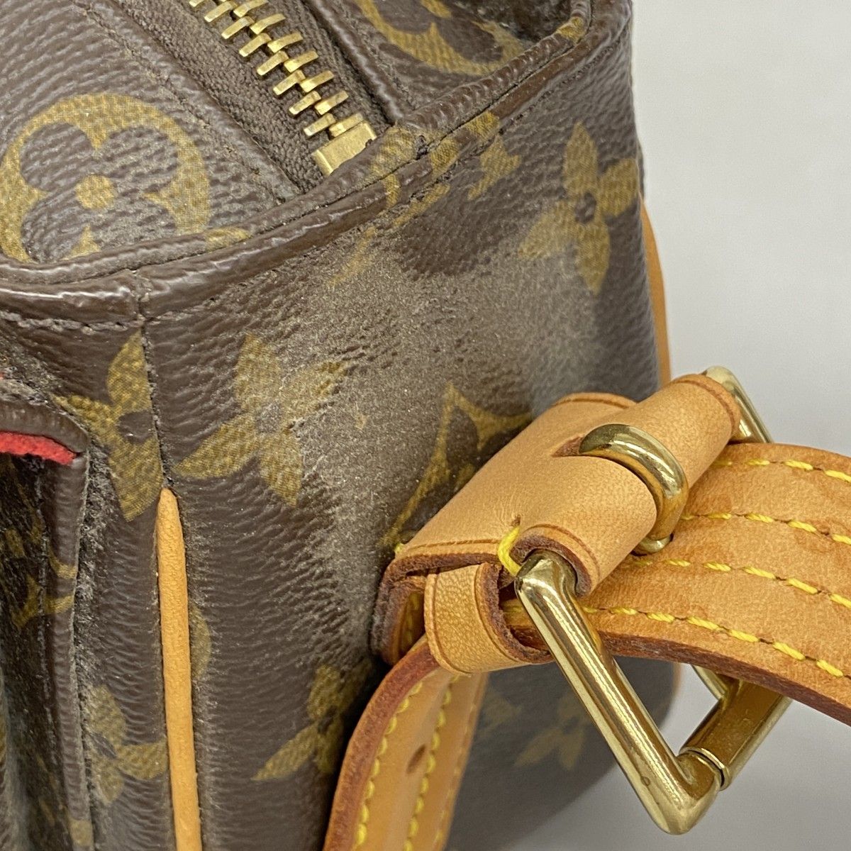 Louis Vuitton Shoulder Bag Monogram Viva Cite Brown — view 6