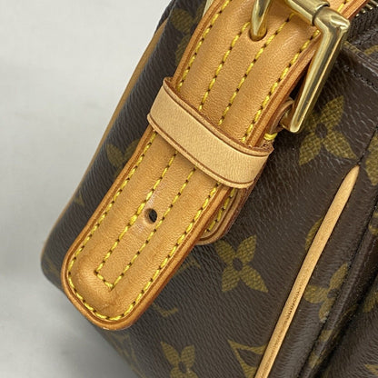 Louis Vuitton Shoulder Bag Monogram Viva Cite Brown — view 9