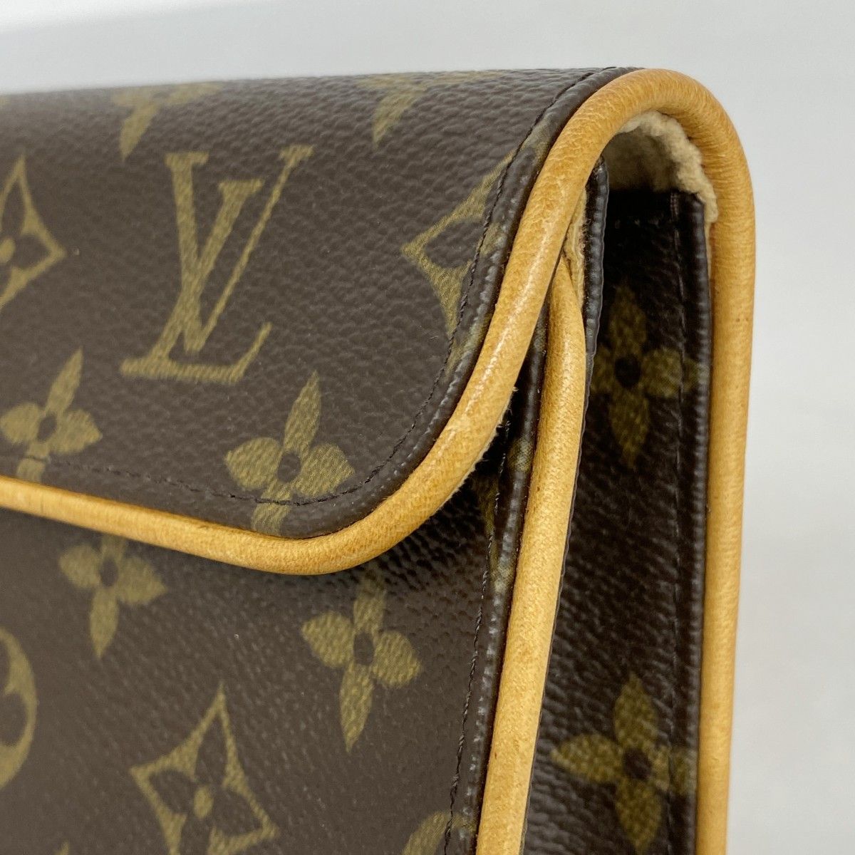 Louis Vuitton Waist Bag Monogram Pochette Florentine Brown — view 8