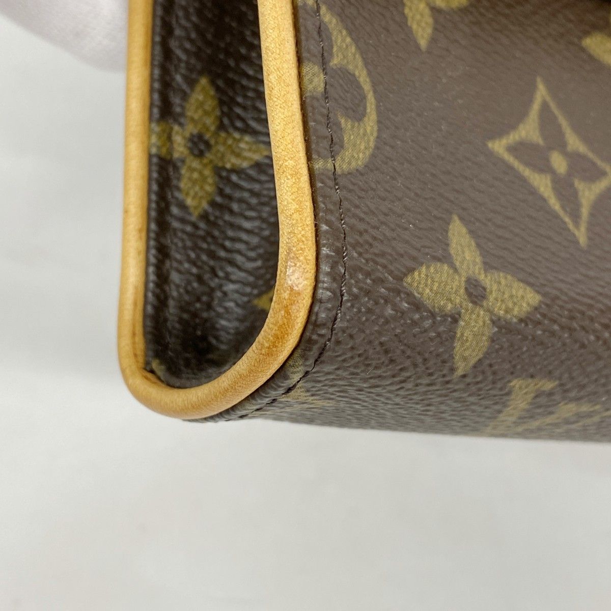 Louis Vuitton Waist Bag Monogram Pochette Florentine Brown — view 7