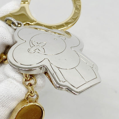 Louis Vuitton Key Holder Charm Chain Vivienne Bff Gold Silver — view 5