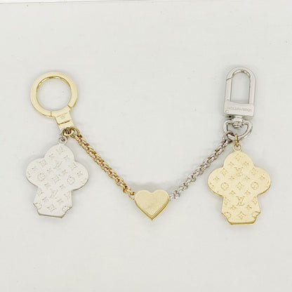 Louis Vuitton Key Holder Charm Chain Vivienne Bff Gold Silver — view 6
