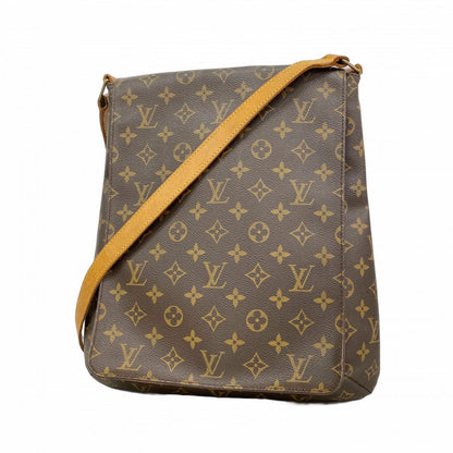 Louis Vuitton Shoulder Bag Monogram Musette Brown