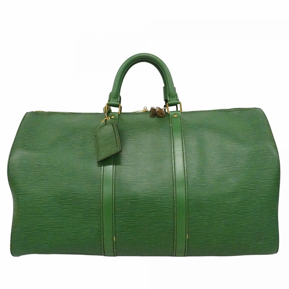 Louis Vuitton Boston Bag Epi Keepall 50 Borneo Green