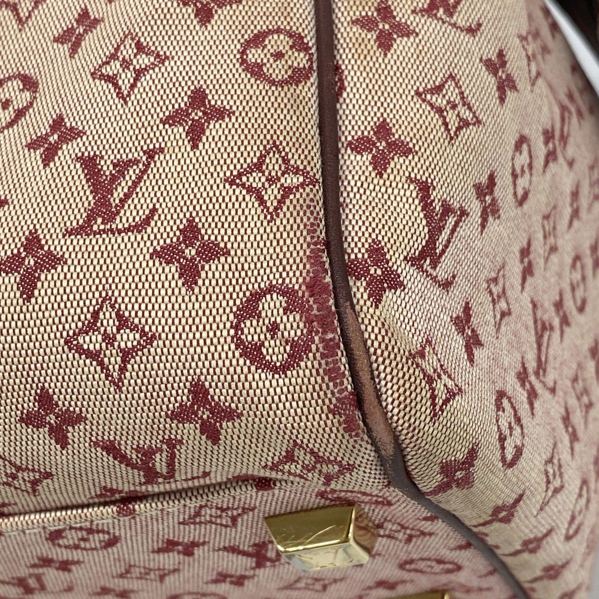 Louis Vuitton Handbag Monogram Mini Josephine GM Cerise — view 6