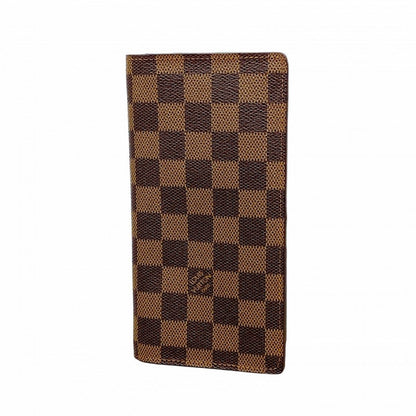 Louis Vuitton Wallet Damier Portefeuille Brazza Ebene