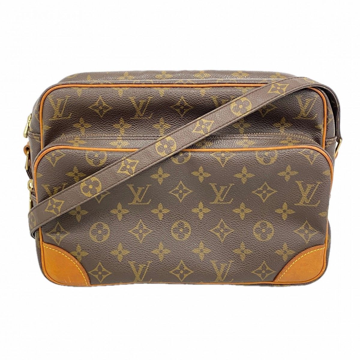 Louis Vuitton Shoulder Bag Monogram Nile Brown