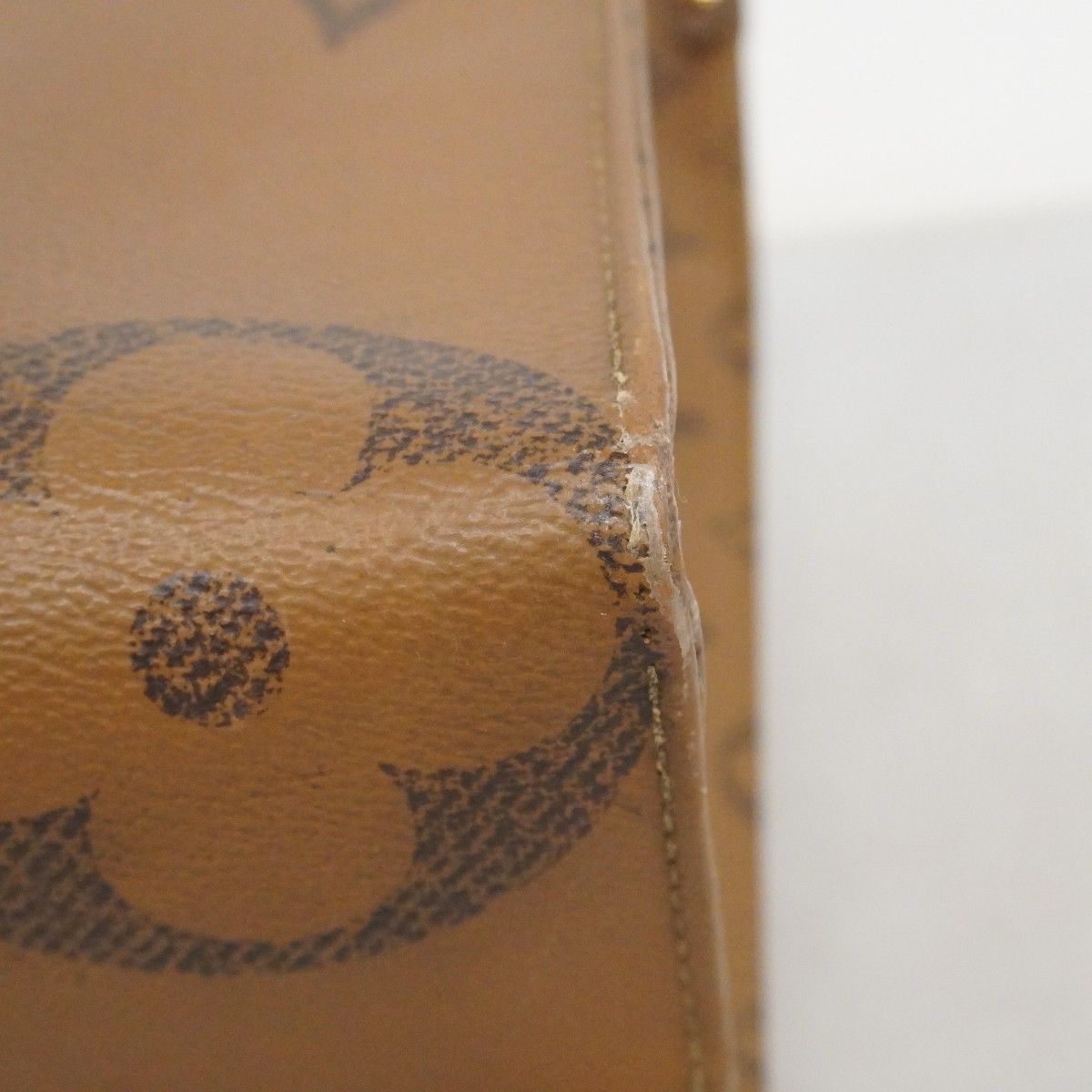 Louis Vuitton Tote Monogram Giant Reverse On The Go Brown 2-Way — view 6