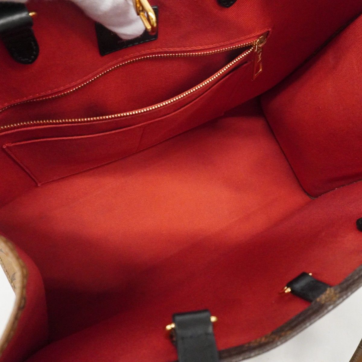 Louis Vuitton Tote Monogram Giant Reverse On The Go Brown 2-Way — view 4