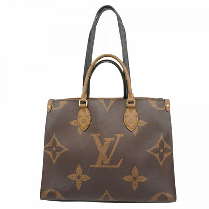 Louis Vuitton Tote Monogram Giant Reverse On The Go Brown 2-Way