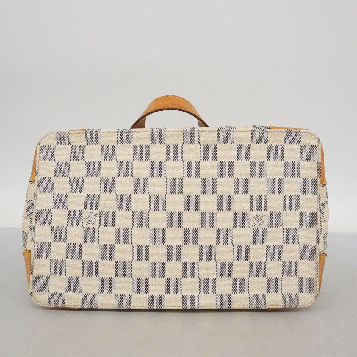Louis Vuitton Tote Damier Azur Hampstead PM White — view 3