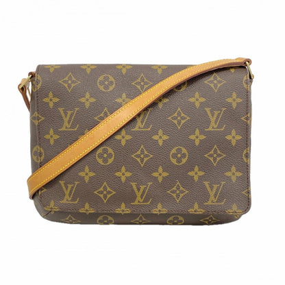 Louis Vuitton Shoulder Bag Monogram Musette Tango Short Strap Brown