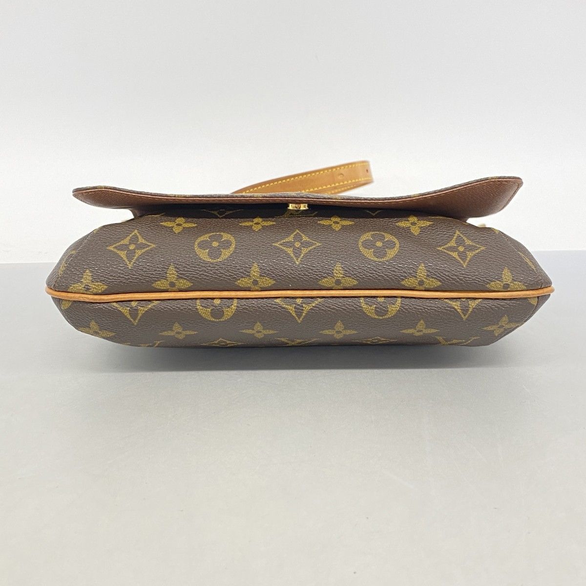 Louis Vuitton Shoulder Bag Monogram Musette Tango Short Strap Brown — view 3
