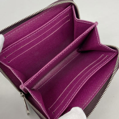 Louis Vuitton Coin Case Epi Zippy Purse Cassis — view 3