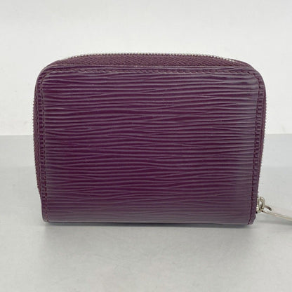 Louis Vuitton Coin Case Epi Zippy Purse Cassis — view 7
