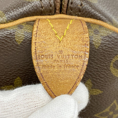 Louis Vuitton Boston Bag Monogram Keepall 50 Brown — view 5