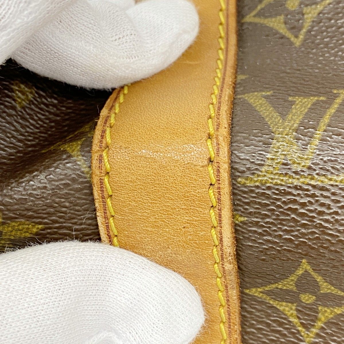 Louis Vuitton Boston Bag Monogram Keepall 50 Brown — view 8