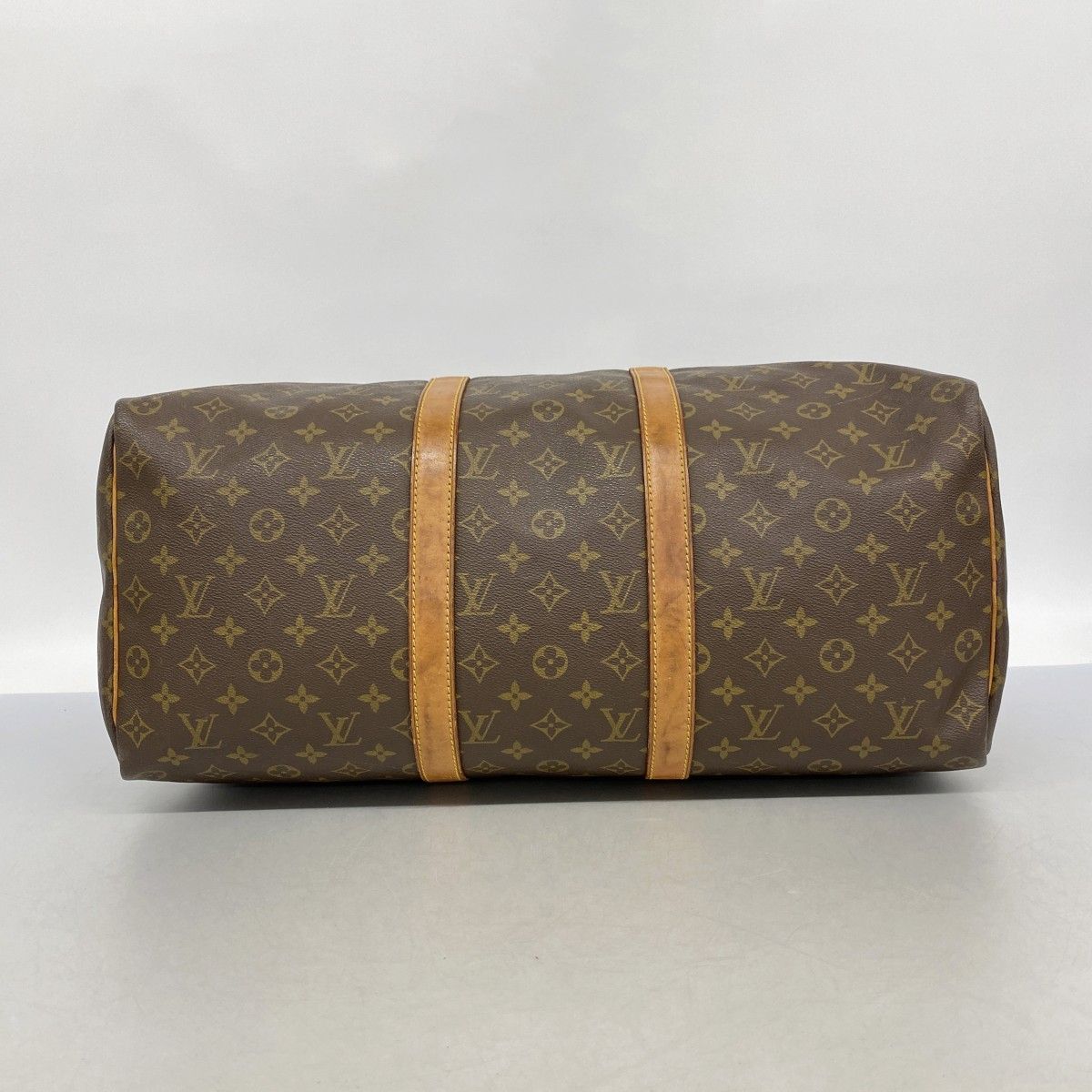 Louis Vuitton Boston Bag Monogram Keepall 50 Brown — view 3