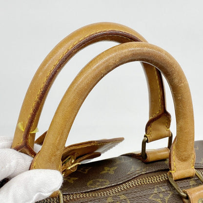Louis Vuitton Boston Bag Monogram Keepall 50 Brown — view 9