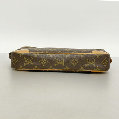 Louis Vuitton Clutch Monogram Marly Dragonne GM Brown — view 3