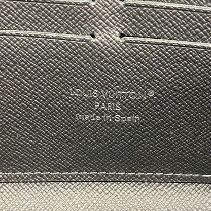 Louis Vuitton Wallet Monogram Eclipse Zippy Horizontal Black — view 4