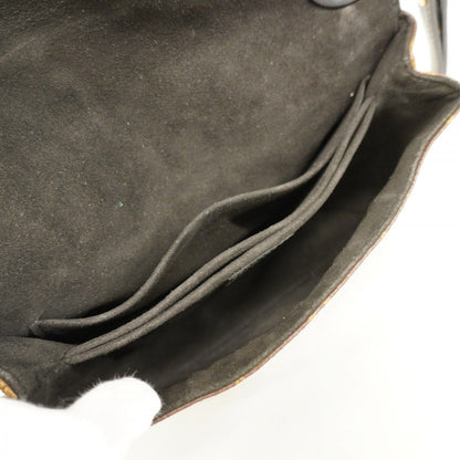 Louis Vuitton Shoulder Bag Epi Monogram Saint Michel Noir — view 4