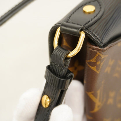 Louis Vuitton Shoulder Bag Epi Monogram Saint Michel Noir — view 8