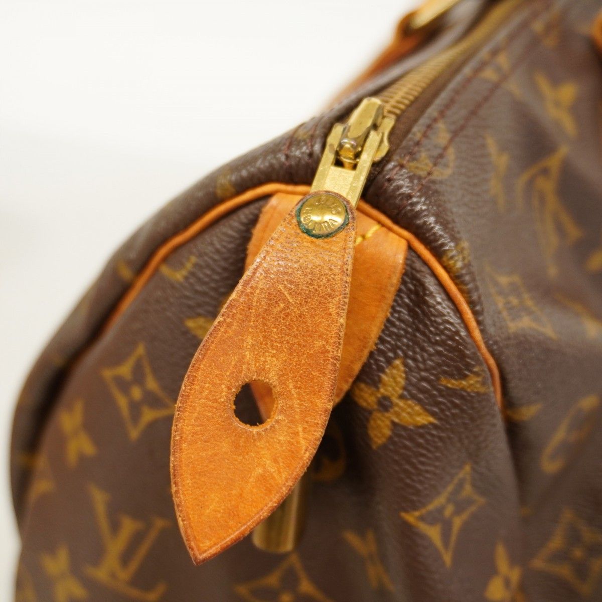 Louis Vuitton Handbag Monogram Speedy 35 Brown — view 9