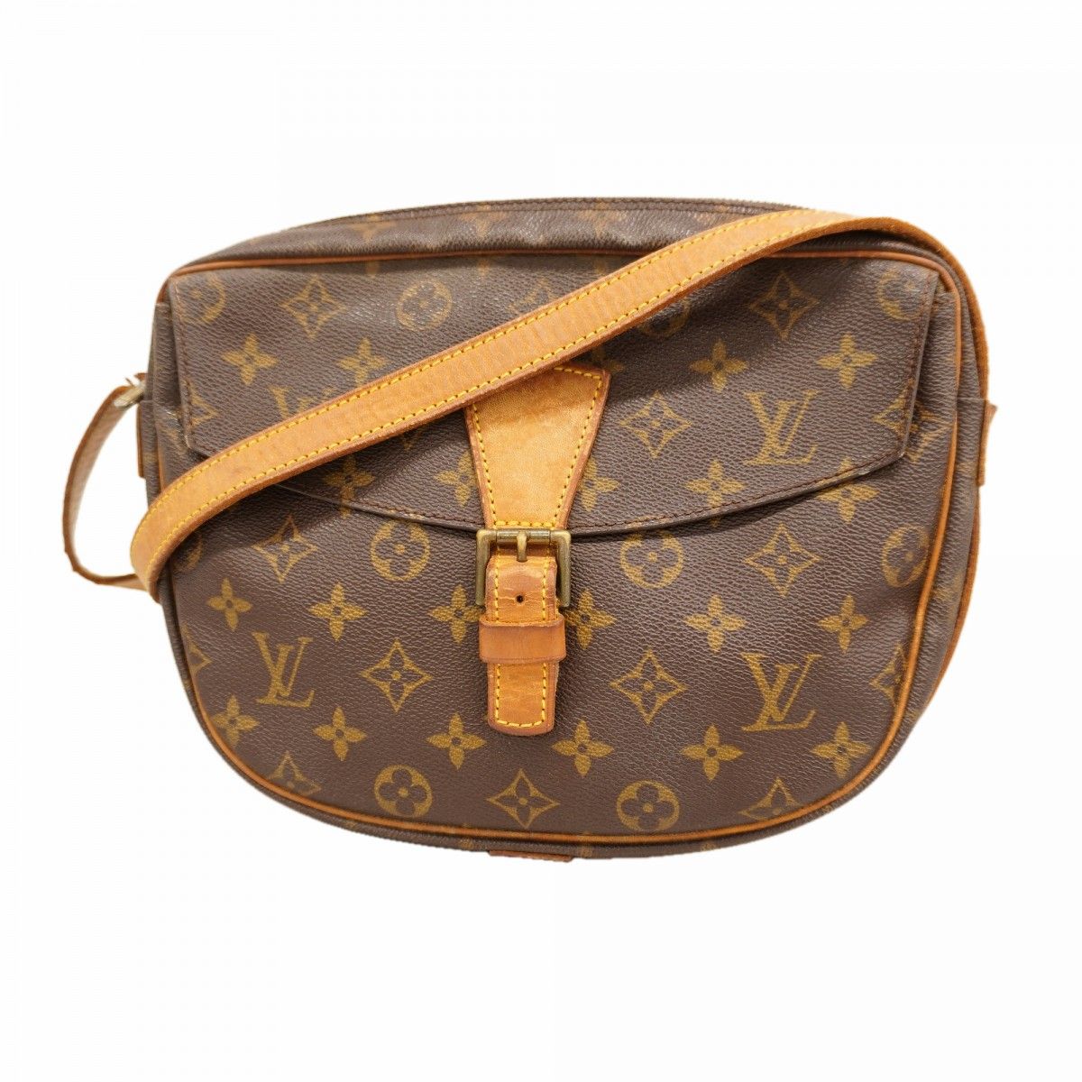 Louis Vuitton Shoulder Bag Monogram Jeune Fille GM Brown