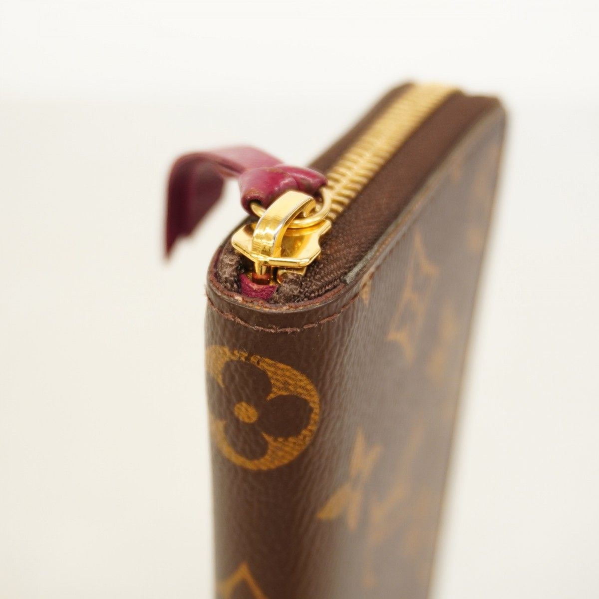 Louis Vuitton Wallet Monogram Portefeuille Clemence Fuchsia — view 8