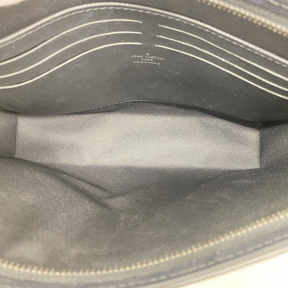 Louis Vuitton Clutch Monogram Eclipse Pochette Voyage Black — view 4