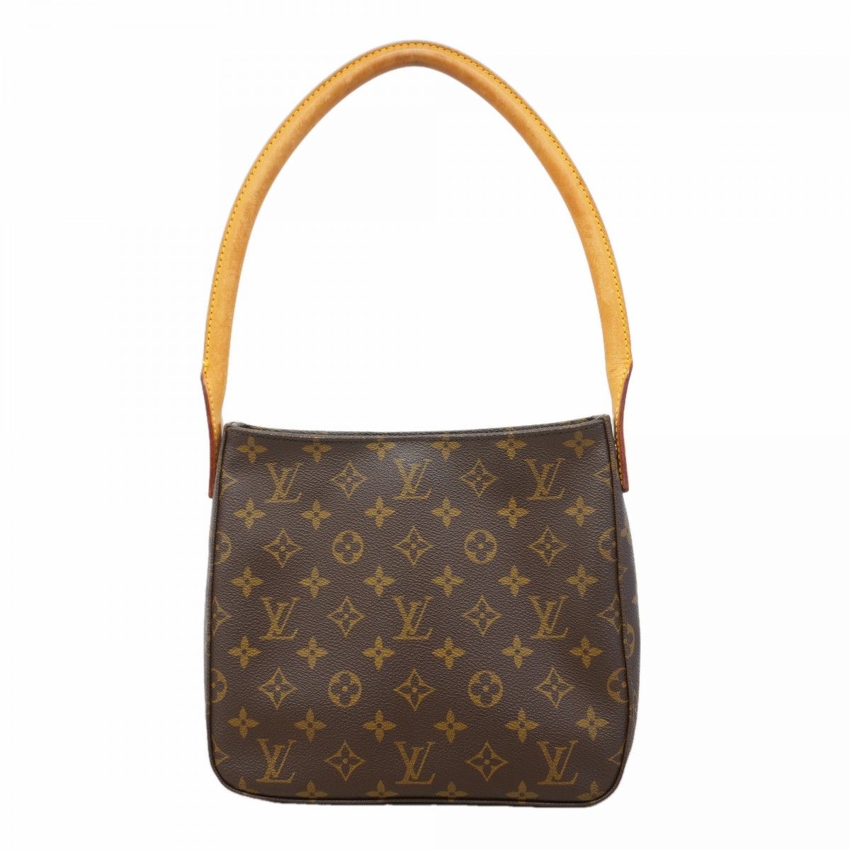 Louis Vuitton Shoulder Bag Monogram Looping Brown